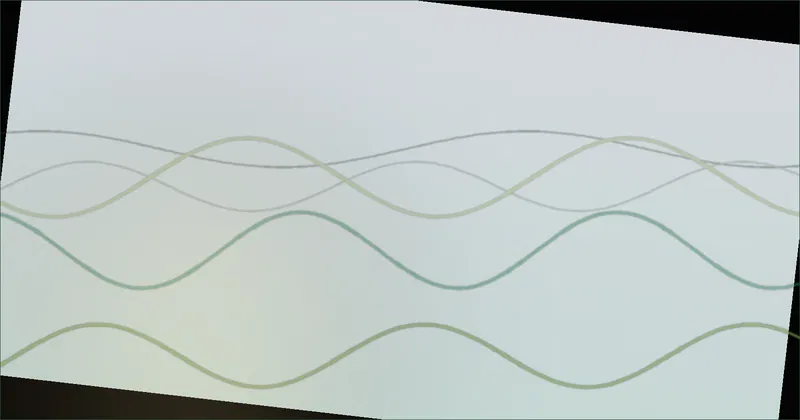 A ring-shaped fitness controller resting on a yoga mat in front of a TV